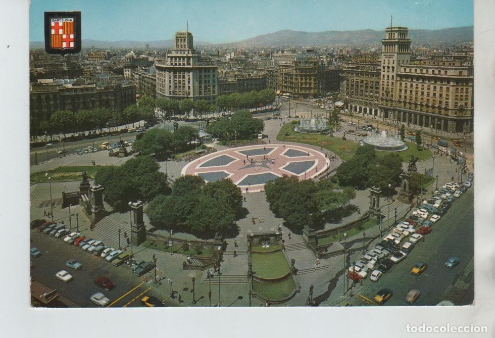 Postales: POSTAL PLAZA DE CATALU&Ntilde;A BARCELONA - Foto 1