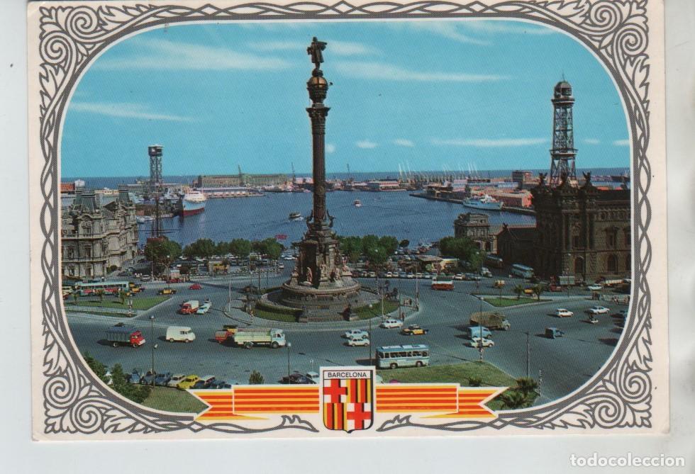 Postales: POSTAL MONUMENTO A COLON BARCELONA - Foto 1