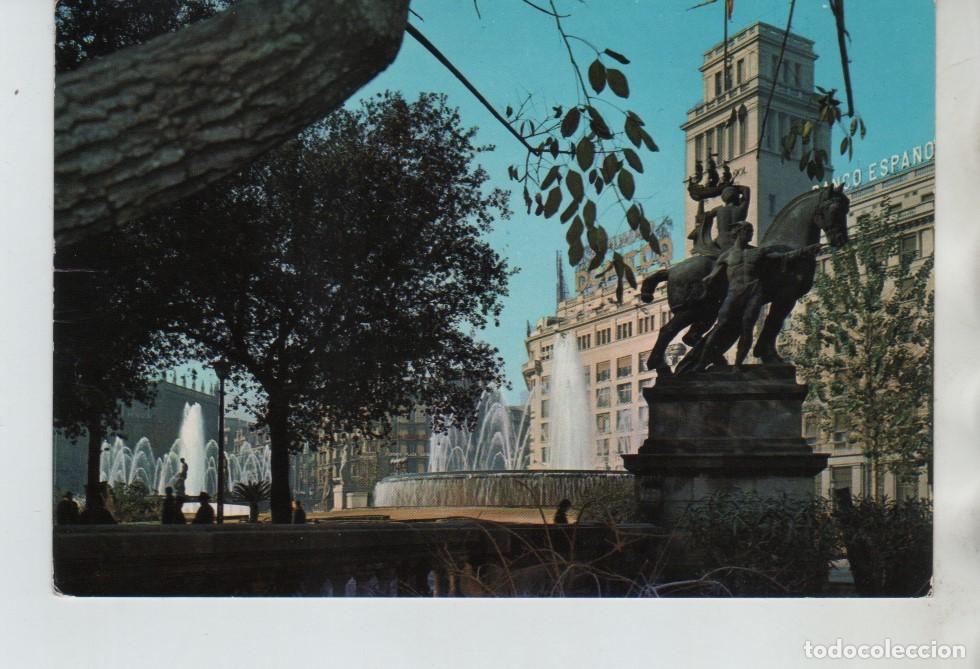 Postales: POSTAL PLAZA DE CATALU&Ntilde;A BARCELONA - Foto 1