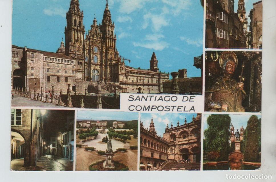 Postales: POSTAL SANTIAGO DE COMPOSTELA LA CORU&Ntilde;A - Foto 1