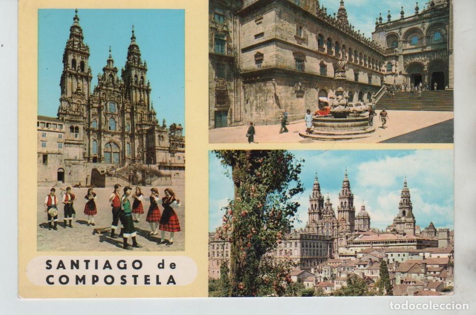 Postales: POSTAL SANTIAGO DE COMPOSTELA LA CORU&Ntilde;A - Foto 1