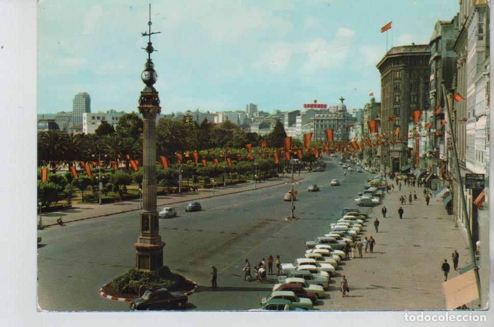 Postales: POSTAL LOS CANTONES LA CORU&Ntilde;A - Foto 1