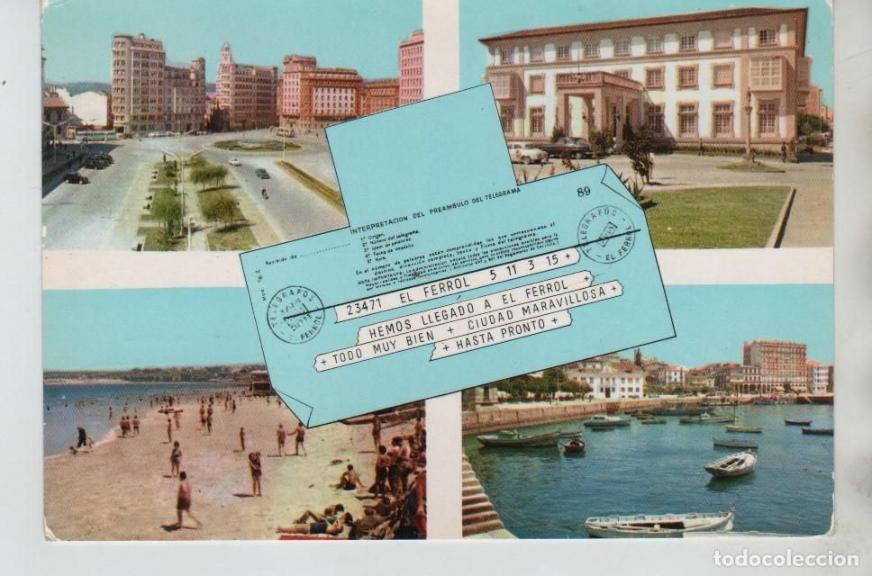 Postales: POSTAL EL FERROL LA CORU&Ntilde;A - Foto 1