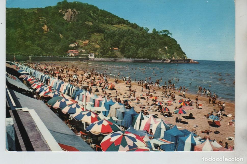 Postales: POSTAL PLAYA ZARAUZ GUIPUZCOA - Foto 1