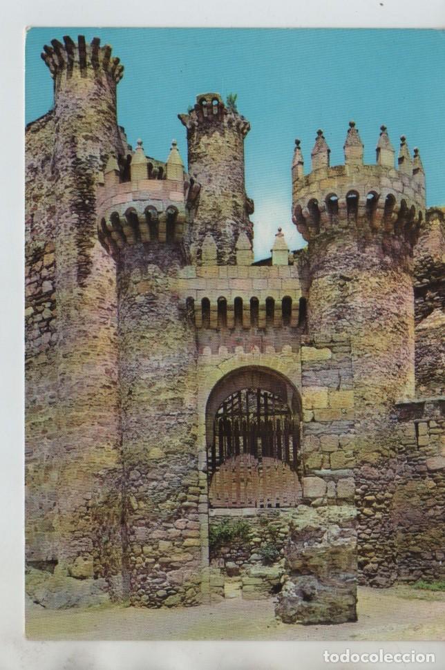 Postales: POSTAL CASTILLO DE PONFERRADA LEON - Foto 1