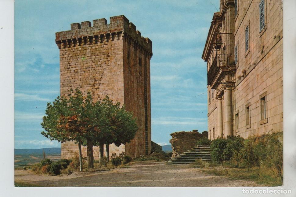 Postales: POSTAL CASTILLO MONFORTE DE LEMOS LUGO - Foto 1