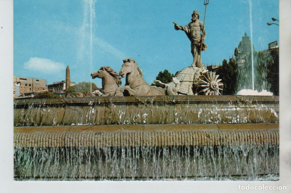 Postales: POSTAL FUENTE NEPTUNO MADRID - Foto 1