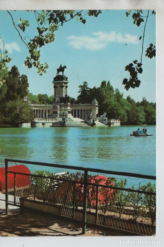 Postales: POSTAL ESTANQUE DEL RETIRO MADRID - Foto 1