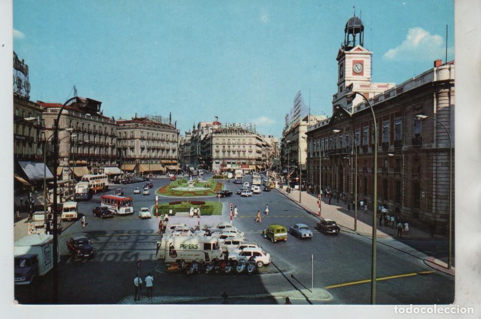 Postales: POSTAL PUERTA DEL SOL MADRID - Foto 1