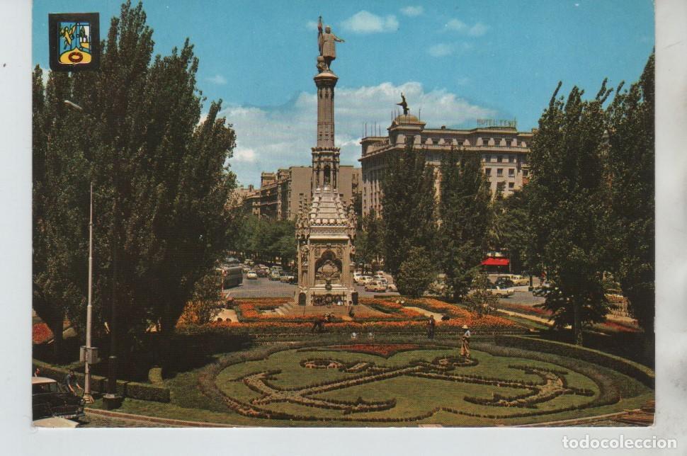 Postales: POSTAL MONUMENTO A COLON MADRID - Foto 1