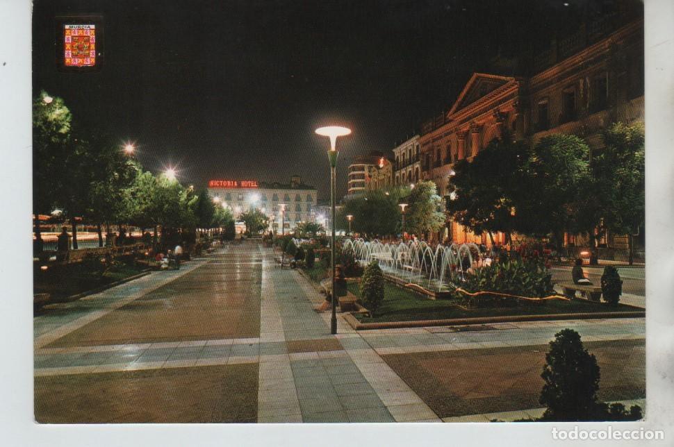 Postales: POSTAL GLORIETA DE ESPA&Ntilde;A MURCIA - Foto 1