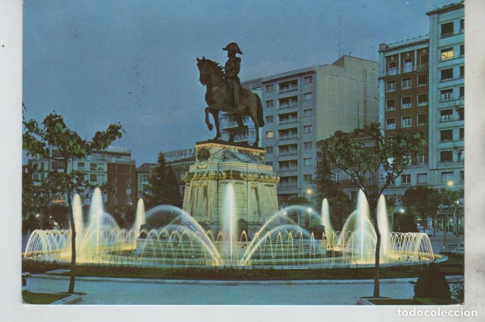 Postales: POSTAL PLAZA DEL ESPOLON LOGRO&Ntilde;O LA RIOJA - Foto 1