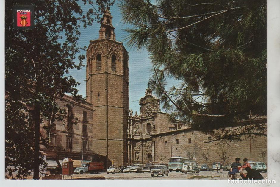 Postales: POSTAL MIGUELETE Y CATEDRAL VALENCIA - Foto 1