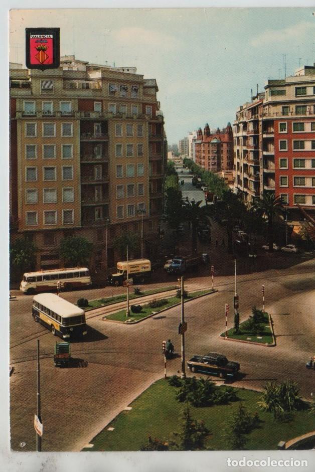 Postales: POSTAL PLAZA DE ESPA&Ntilde;A VALENCIA - Foto 1