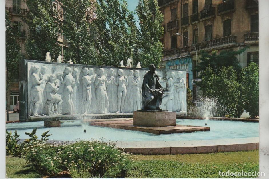 Postales: POSTAL MONUMENTO A JOSE SERRANO VALENCIA - Foto 1