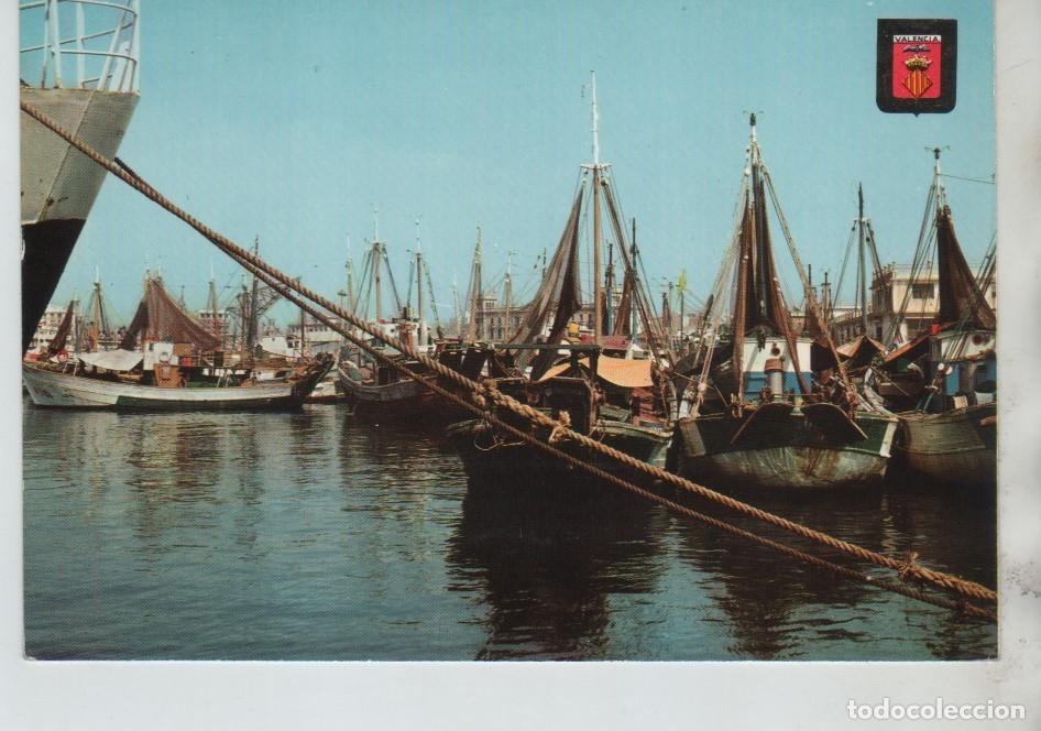 Postales: POSTAL MUELLE DE PESCA PUERTO VALENCIA - Foto 1