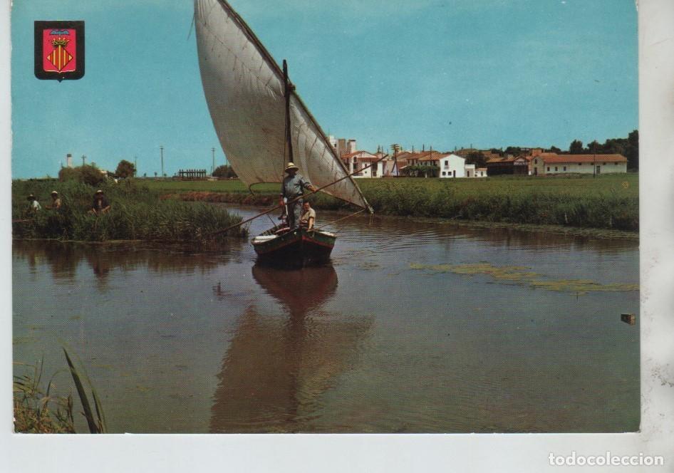 Postales: POSTAL CANALES ALBUFERA VALENCIA - Foto 1