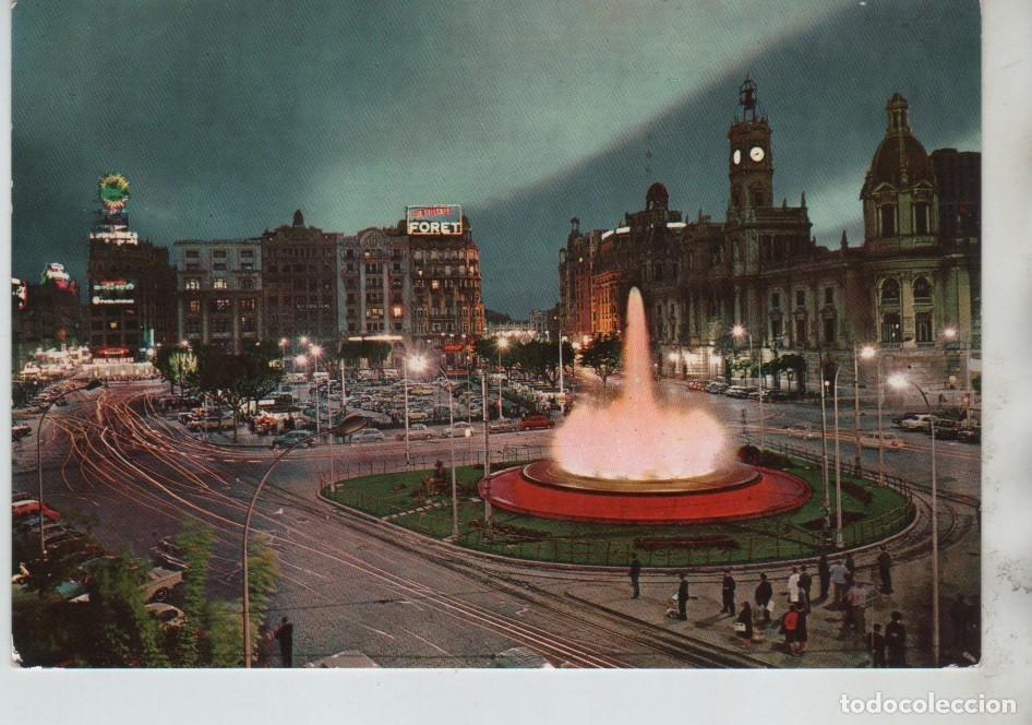 Postales: POSTAL PLAZA DEL CAUDILLO VALENCIA - Foto 1