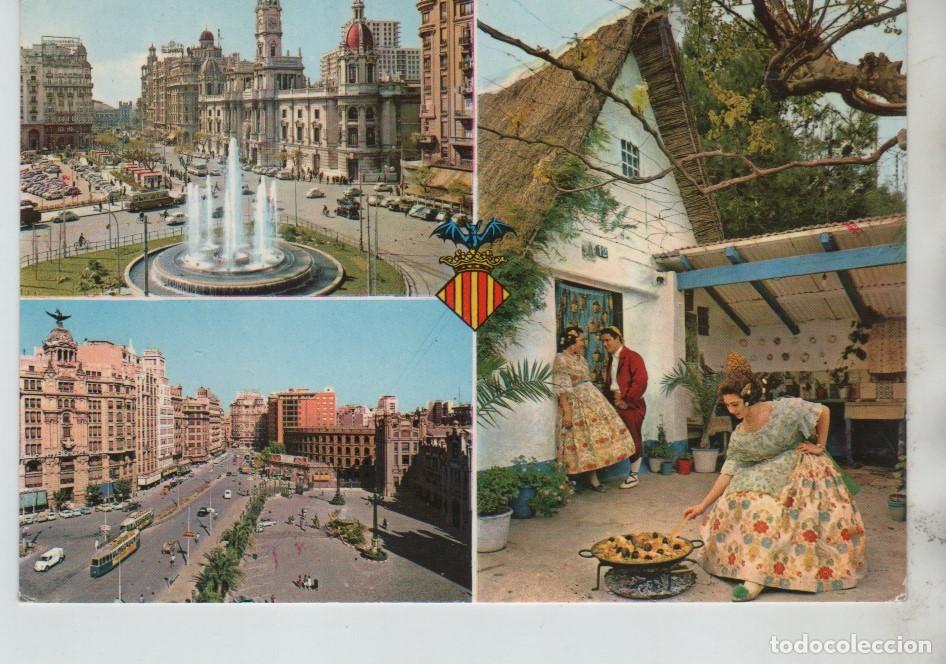 Postales: POSTAL PLAZA DEL CAUDILLO VALENCIA - Foto 1