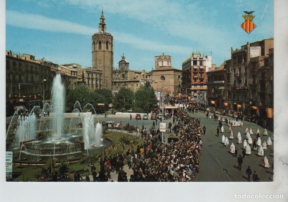 Postales: POSTAL PLAZA DE LA REINA VALENCIA - Foto 1