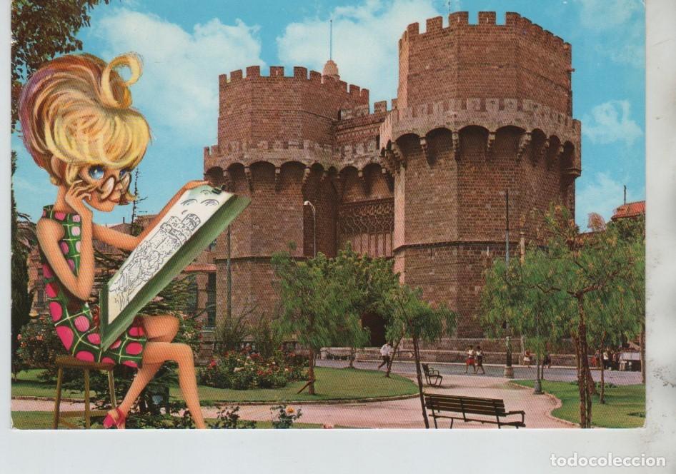Postales: POSTAL TORRES DE SERRANO VALENCIA - Foto 1