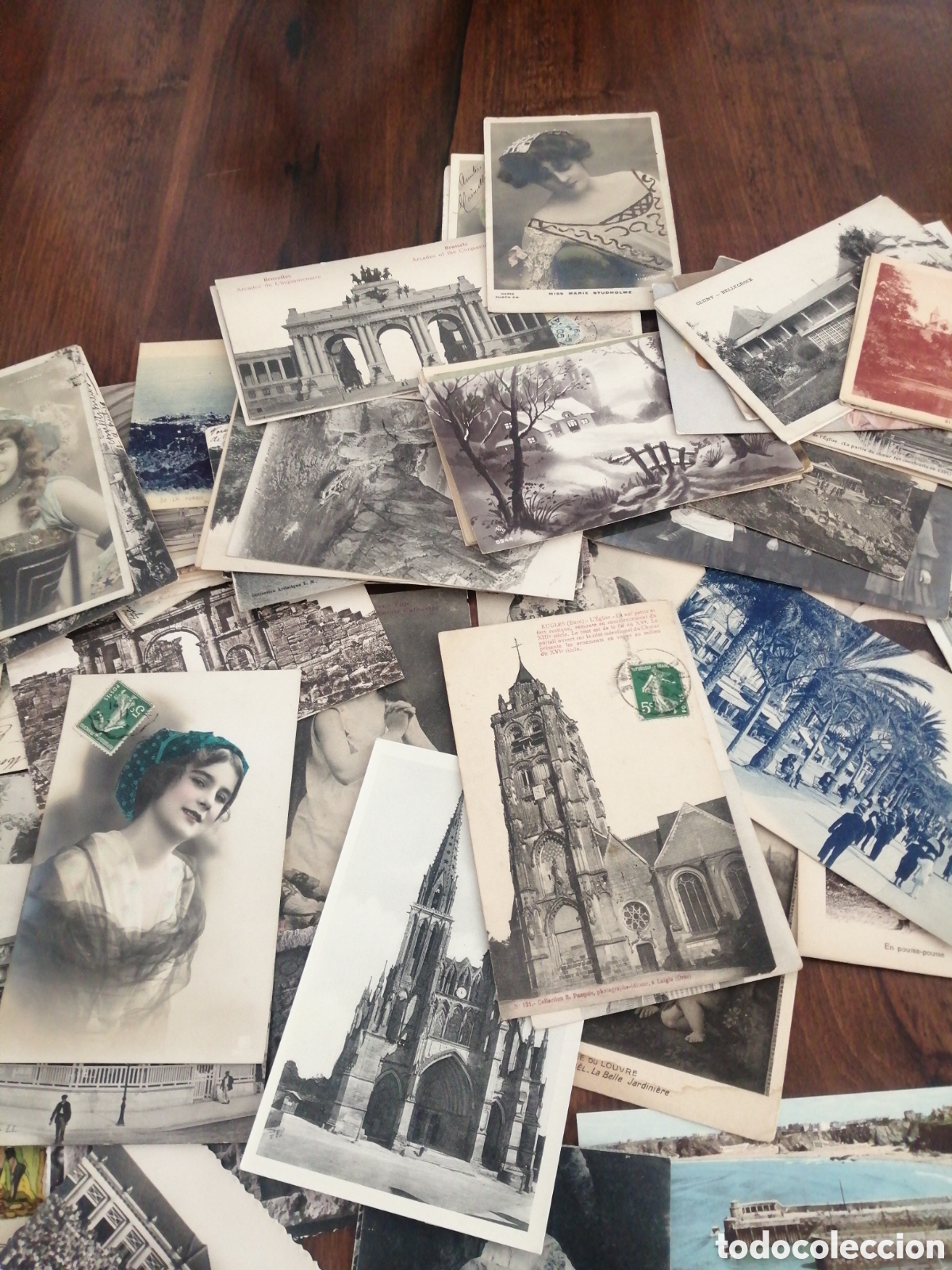 Postales: 100 Postales antiguas - Foto 2
