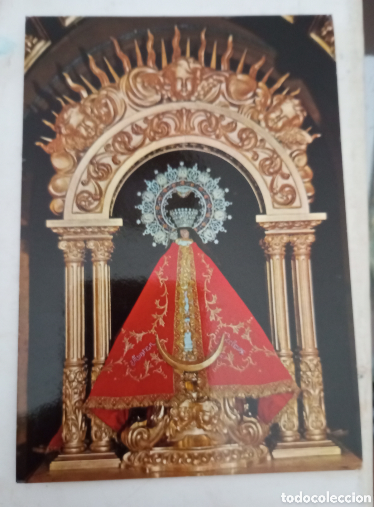Postales: Postal virgen bien aparecida circulada - Foto 1