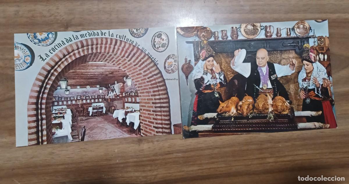 Postales: 2 POSTALES DEL MES&Oacute;N DE C&Aacute;NDIDO (SEGOVIA) - Foto 1