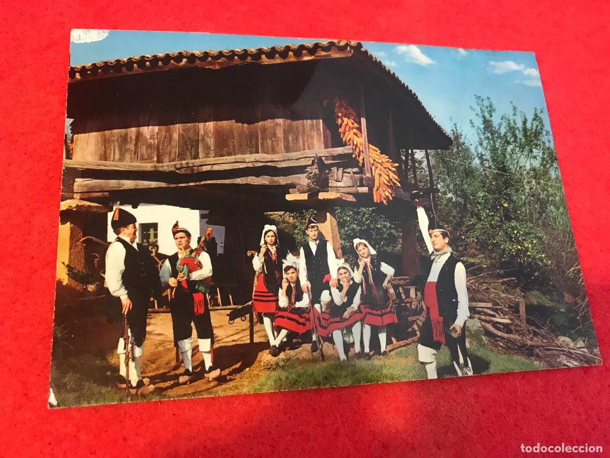 Postales: POSTAL. FOLKLORE ASTURIANO. ESCRITA - Foto 1