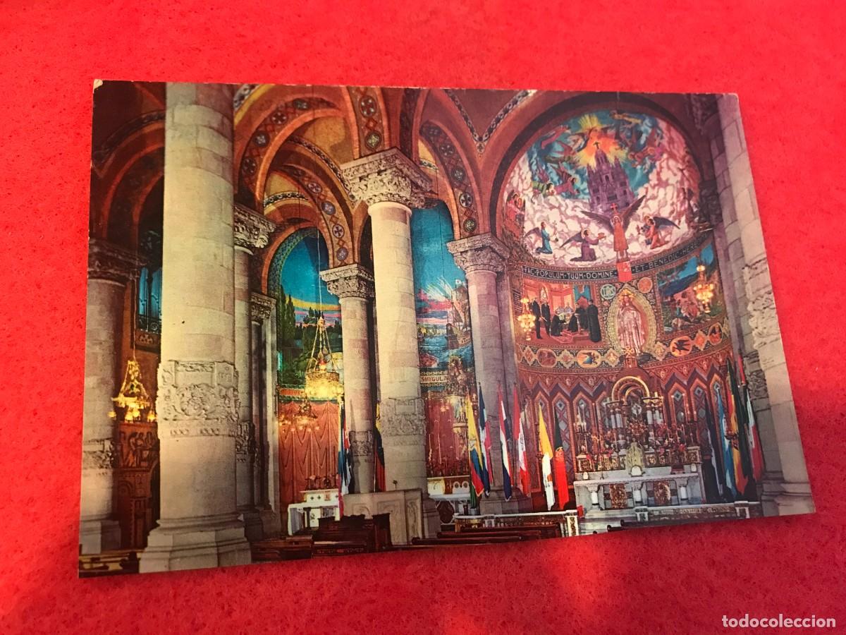 Postales: POSTAL. BARCELONA. TIBIDABO. INTERIOR CRIPTA. POSTAL NO ESCRITA. - Foto 1