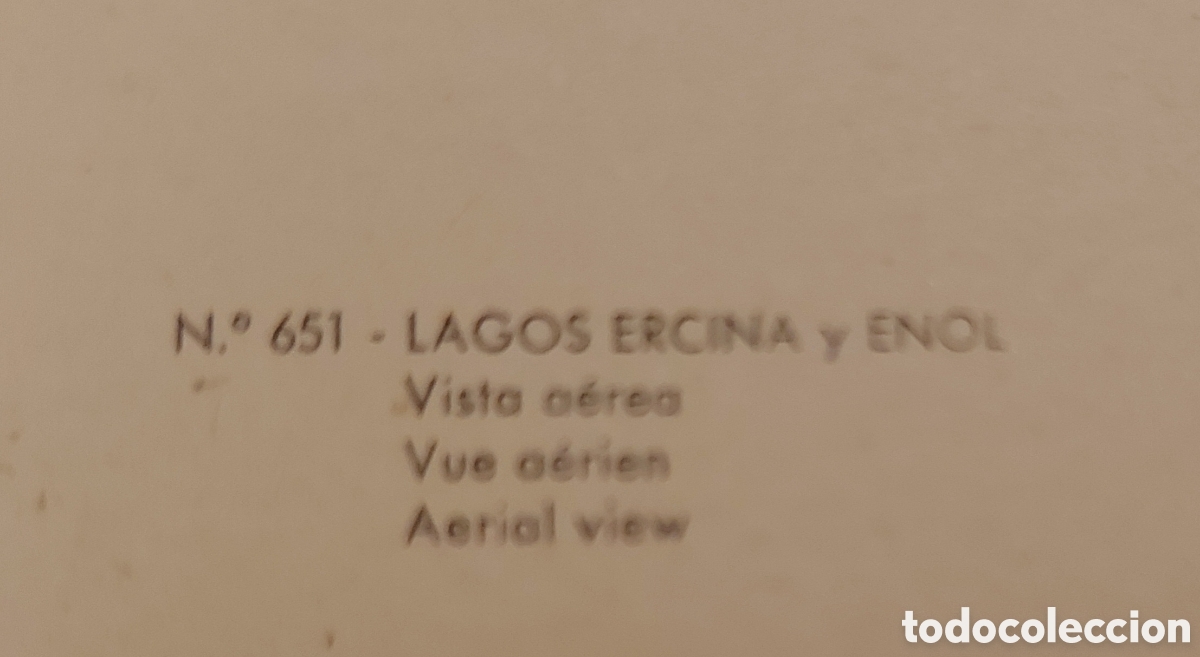 Postales: Lagos Ercina Enol. N&deg;651 Ediciones Alarde - Foto 2