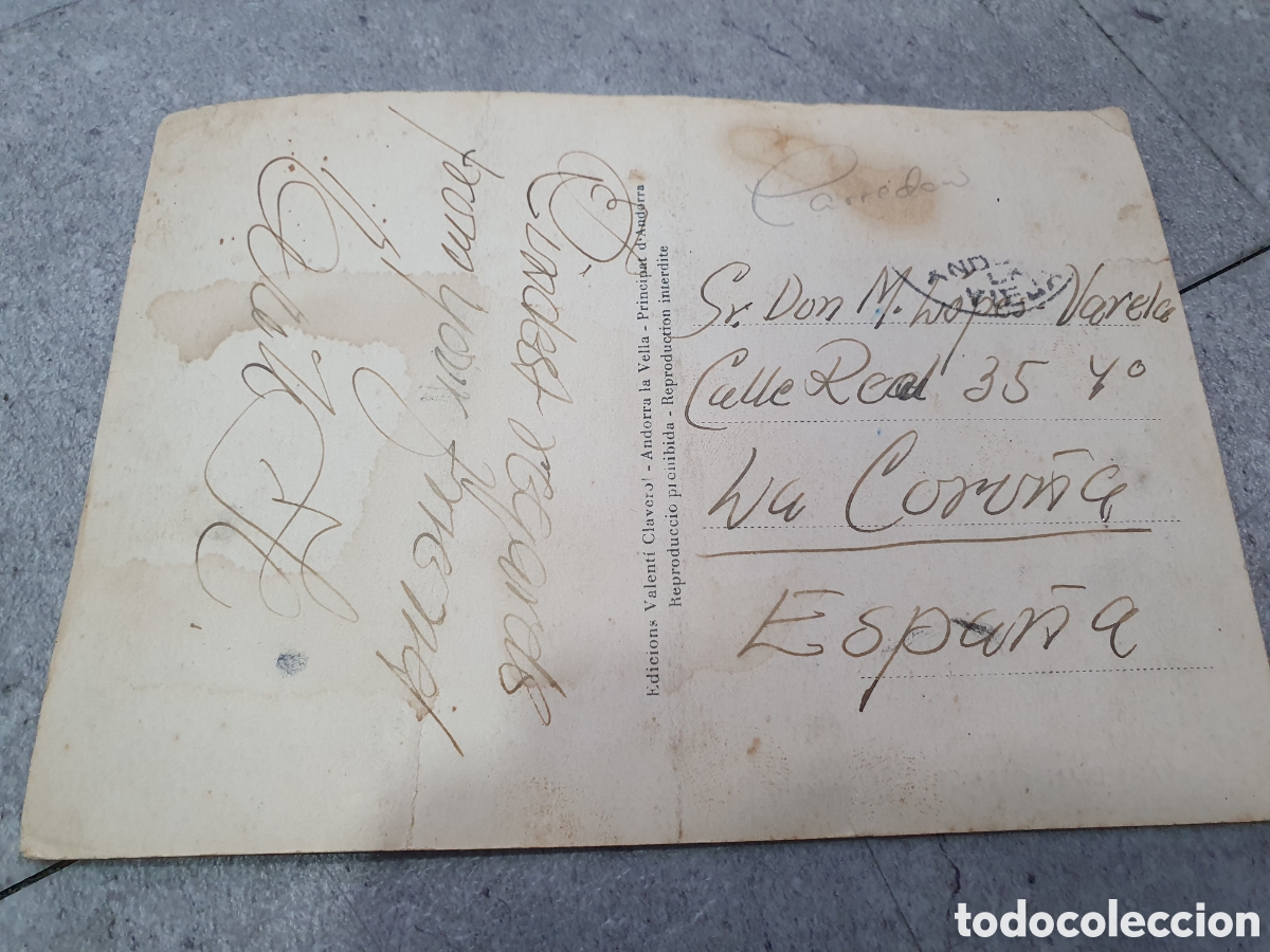 Postales: Postal Valls dAndorra. (L3) - Foto 2