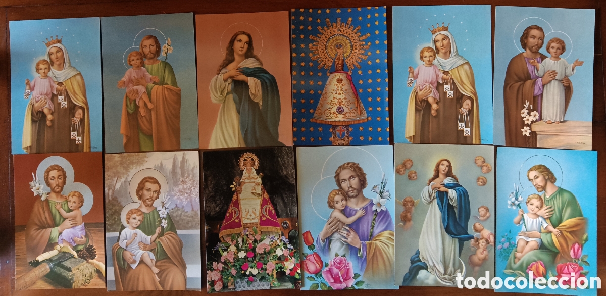 Postales: POSTALES RELIGIOSAS ANTIGUAS - Foto 3