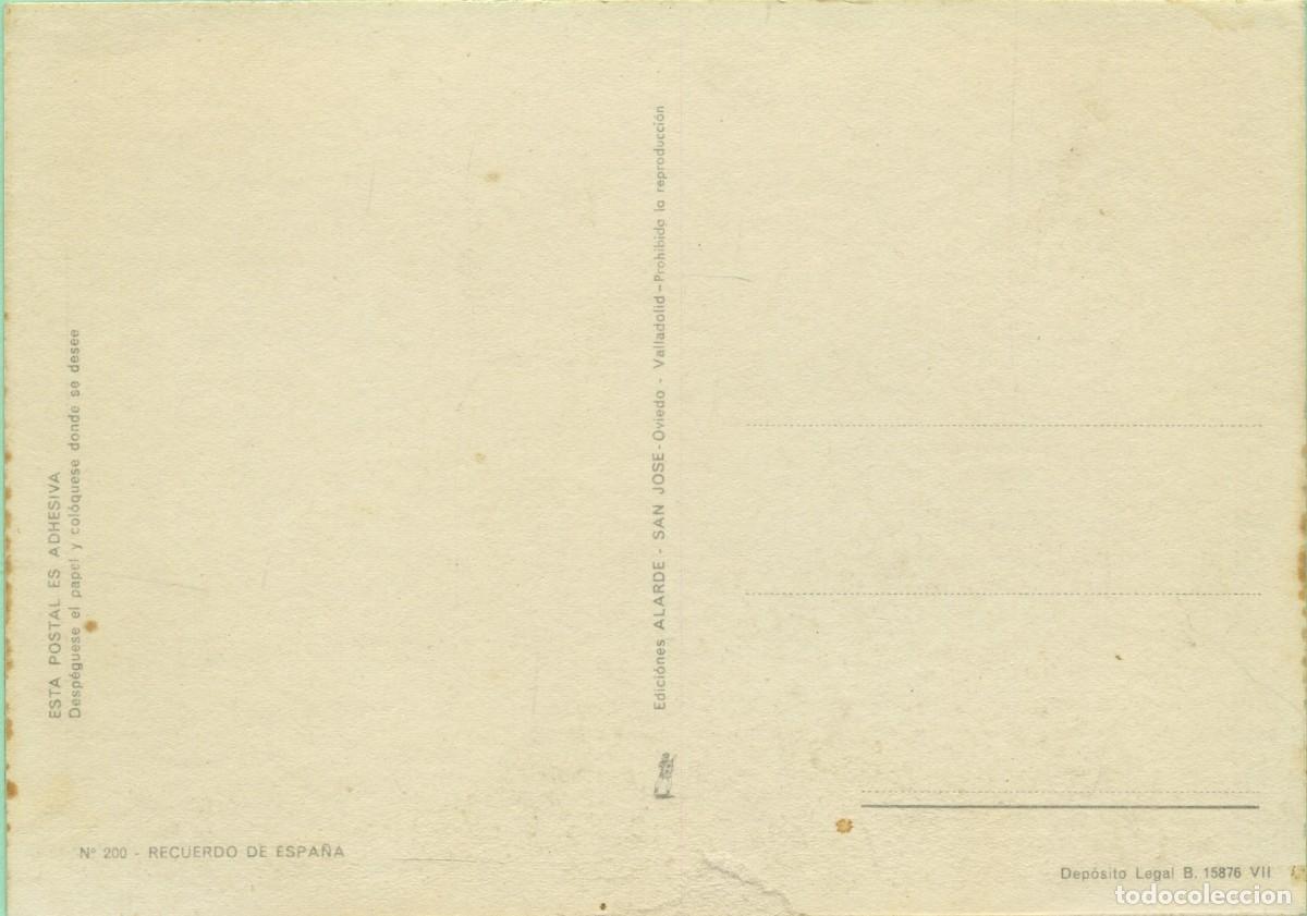 Postales: N&ordm; 200-Recuerdo de Espa&ntilde;a. Sin circular. EDICIONES ALARDE - Foto 2
