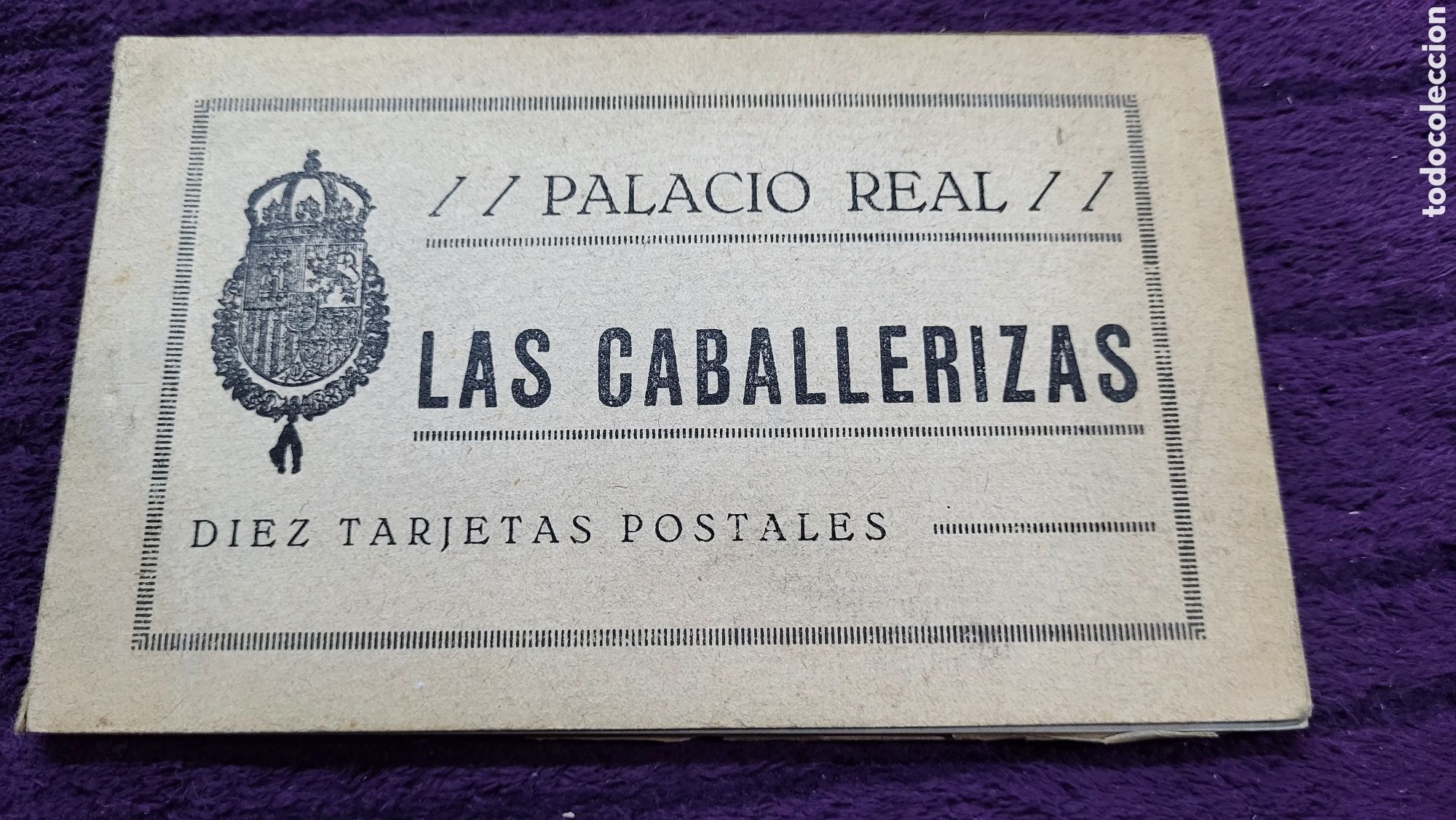 Postales: Bloque tarjetas postales Palacio Real Los Cabalerizas - Foto 1