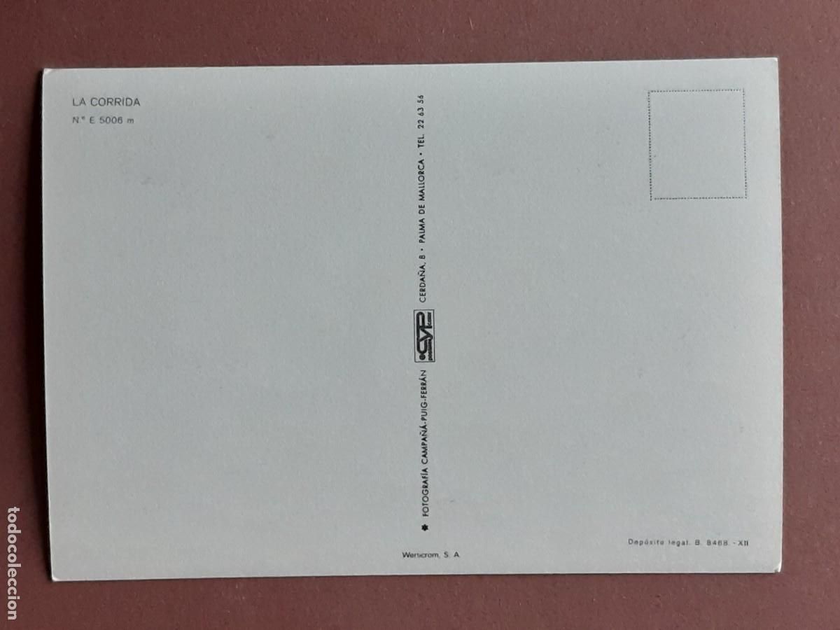 Postales: POSTAL E 5006 M CYP. LA CORRIDA. 1969. SIN CIRCULAR. - Foto 2
