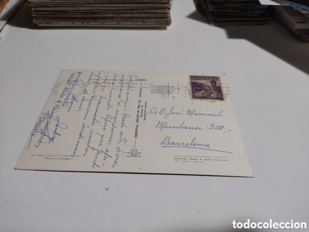 Postales: Postal Andorra - Foto 2