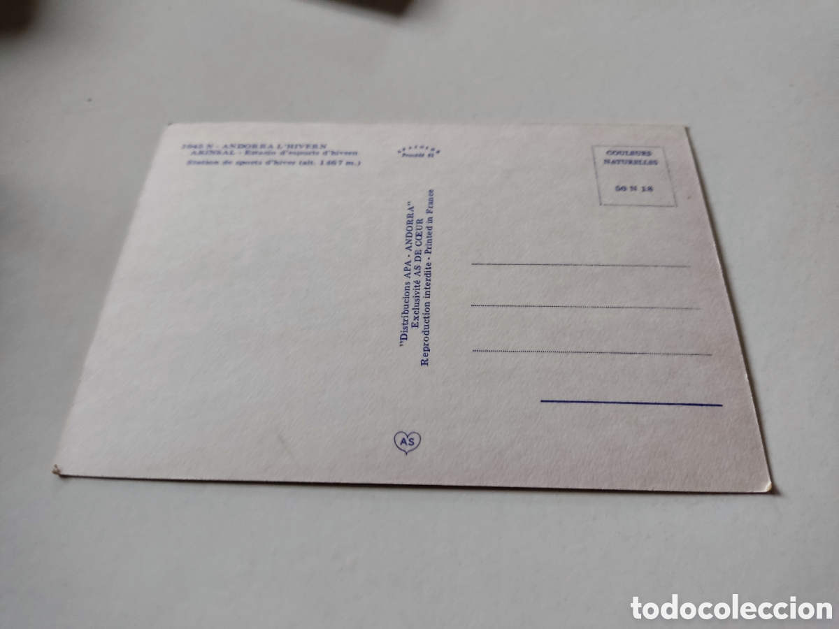 Postales: Postal arinsal, Andorra - Foto 2