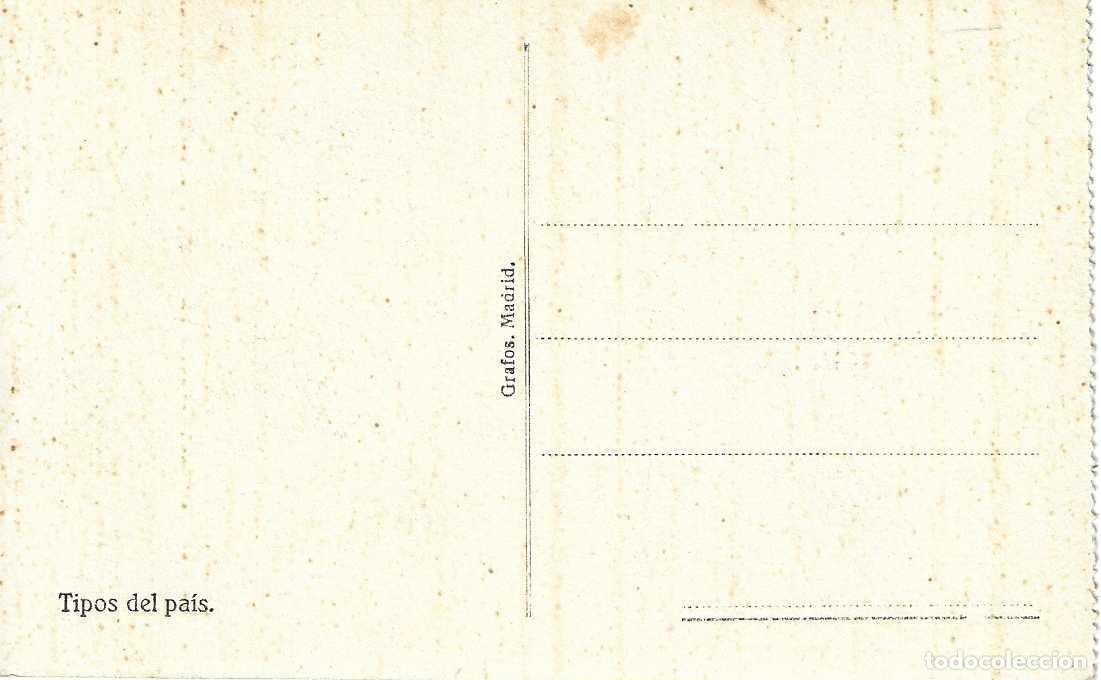 Postales: TIPOS DEL PAIS - GRAFOS. MADRID - S/C - Foto 2