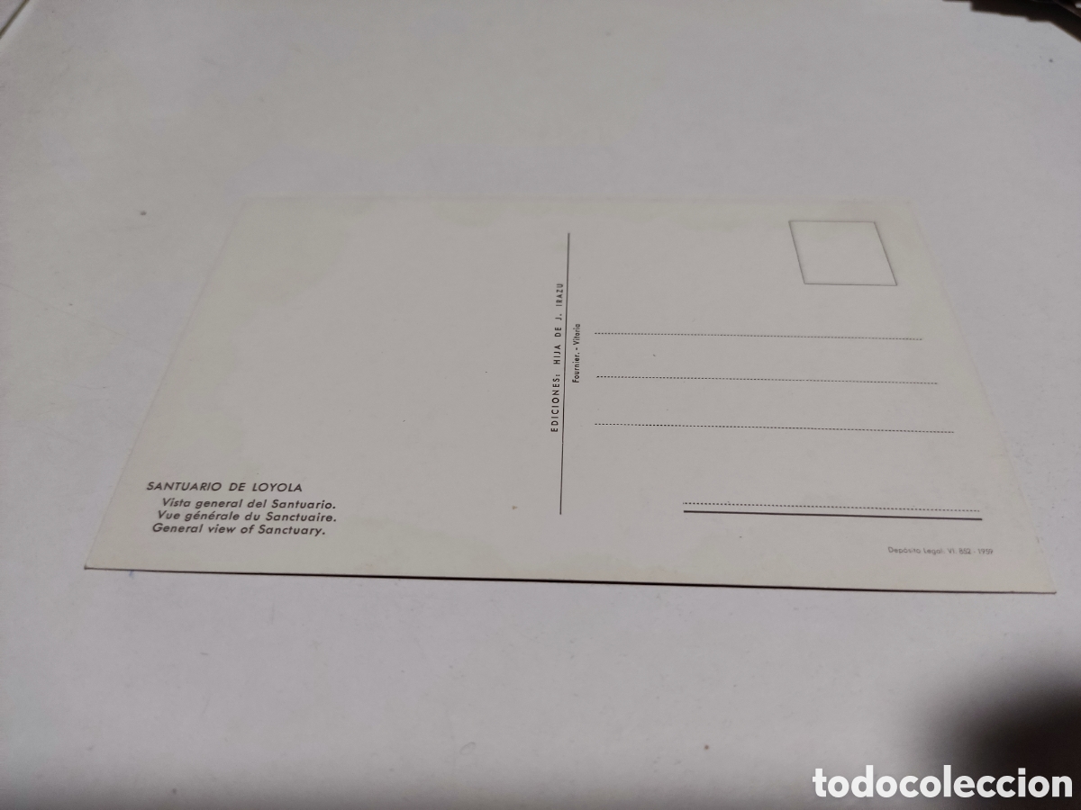 Postales: Postal santuario de Loyola - Foto 2