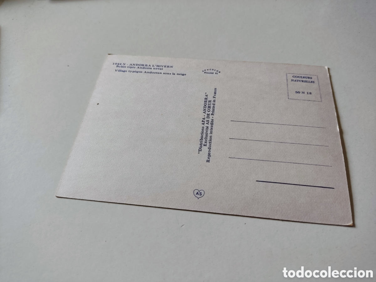 Postales: Postal Andorra - Foto 2