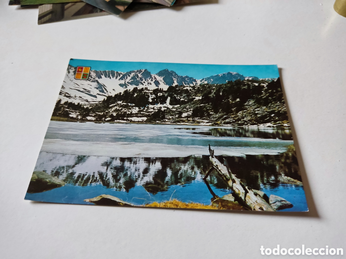 Postales: Postal Valls de Andorra,lago - Foto 1