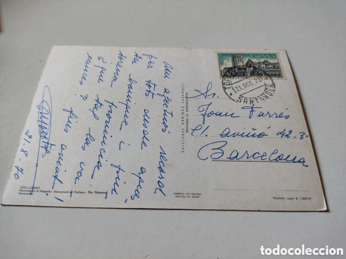 Postales: Postal Laredo - Foto 2