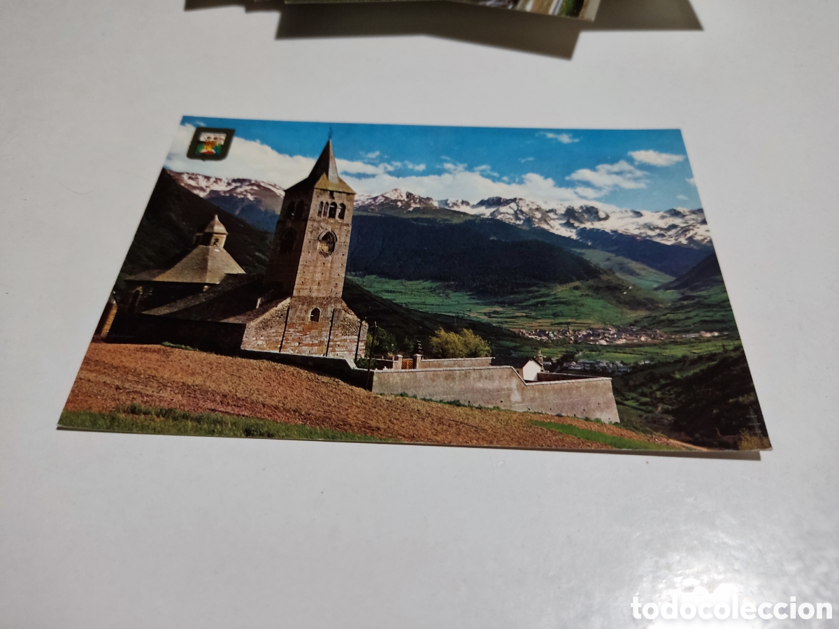 Postales: Postal valle de Ar&aacute;n iglesia - Foto 1