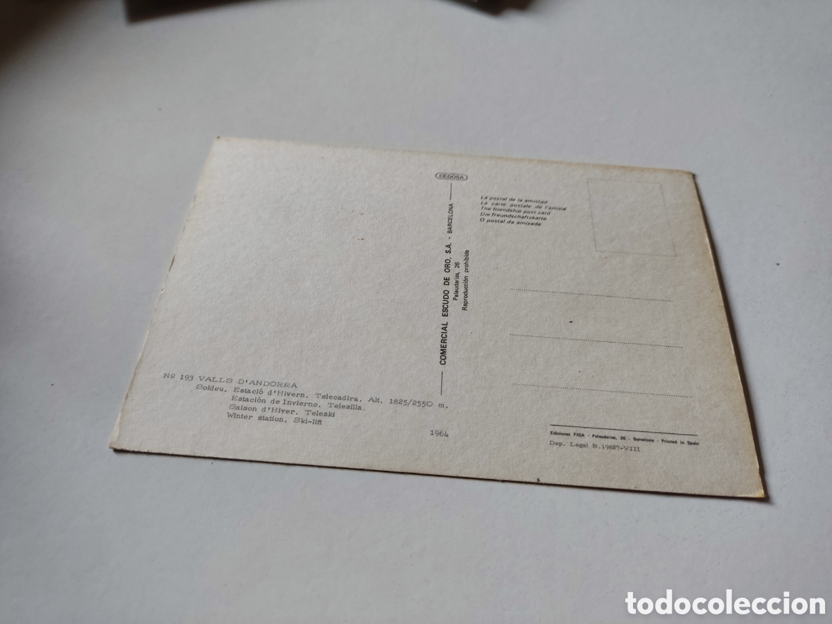 Postales: Postal soldeu - Foto 2