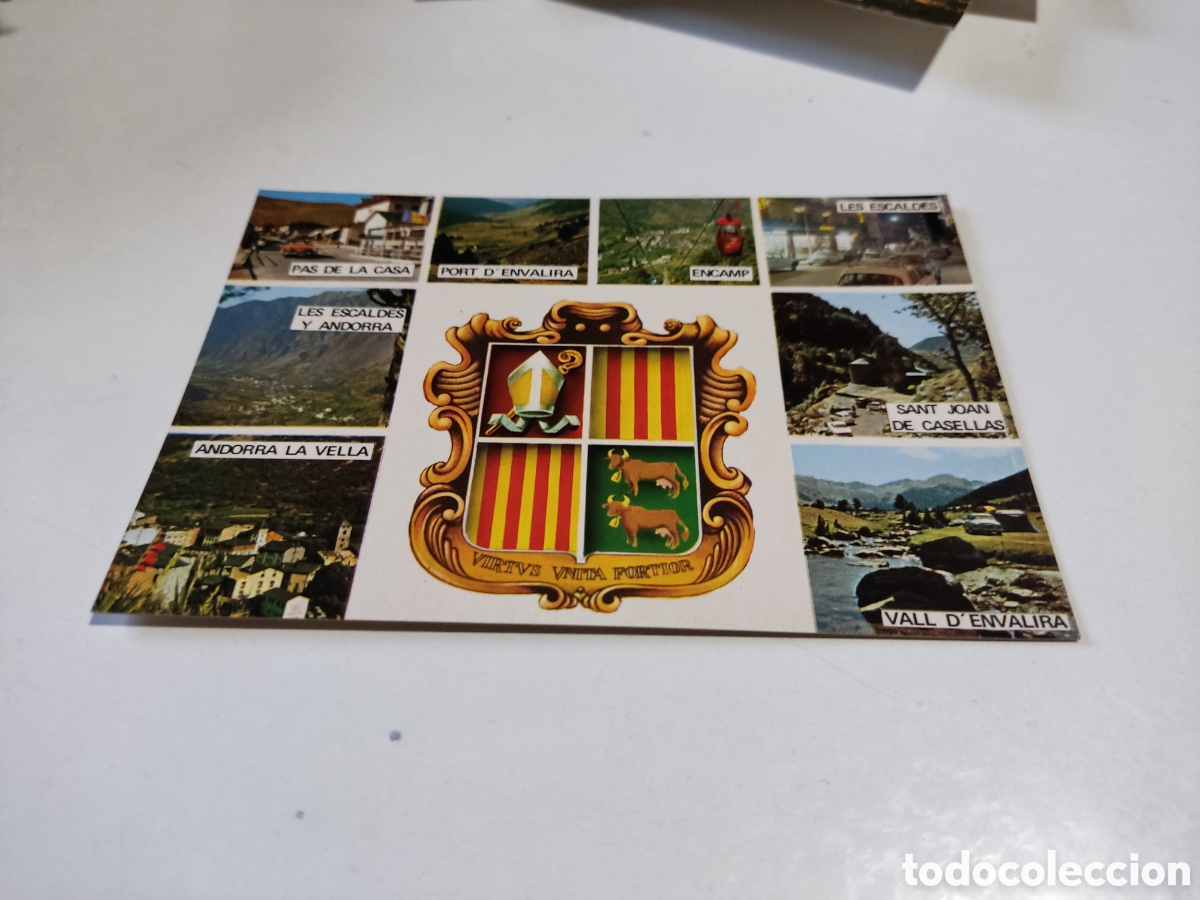 Postales: Postal Valls de Andorra - Foto 1