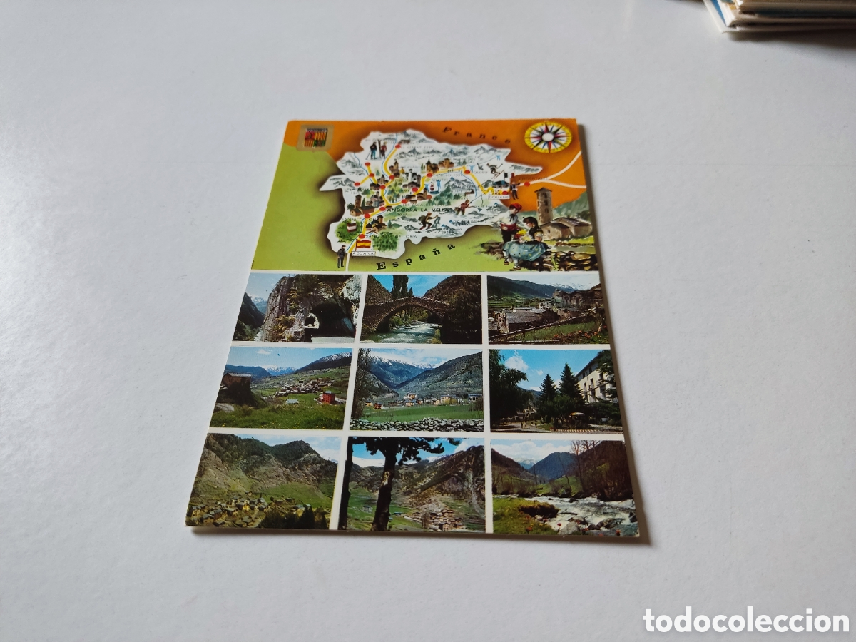 Postales: Postal Valls de Andorra - Foto 1