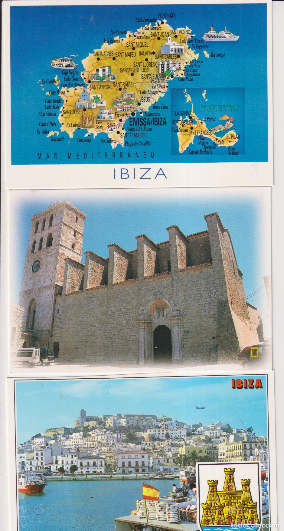 Postales: Ibiza. Lote de 3 postales - Foto 1