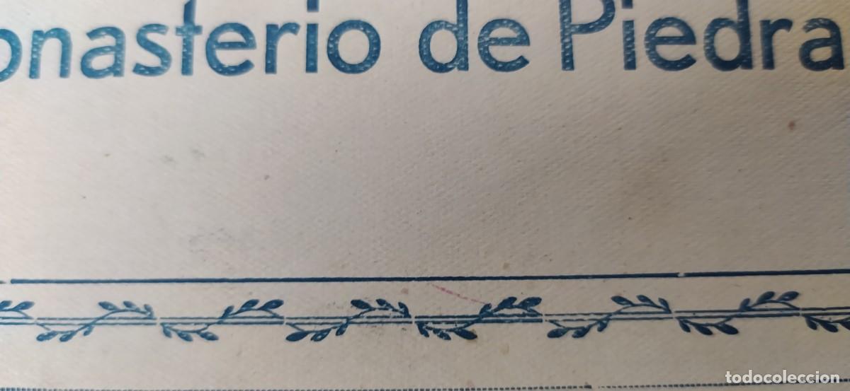 Postales: Fotografias recuerdo del monasterio de Piedra - Foto 3
