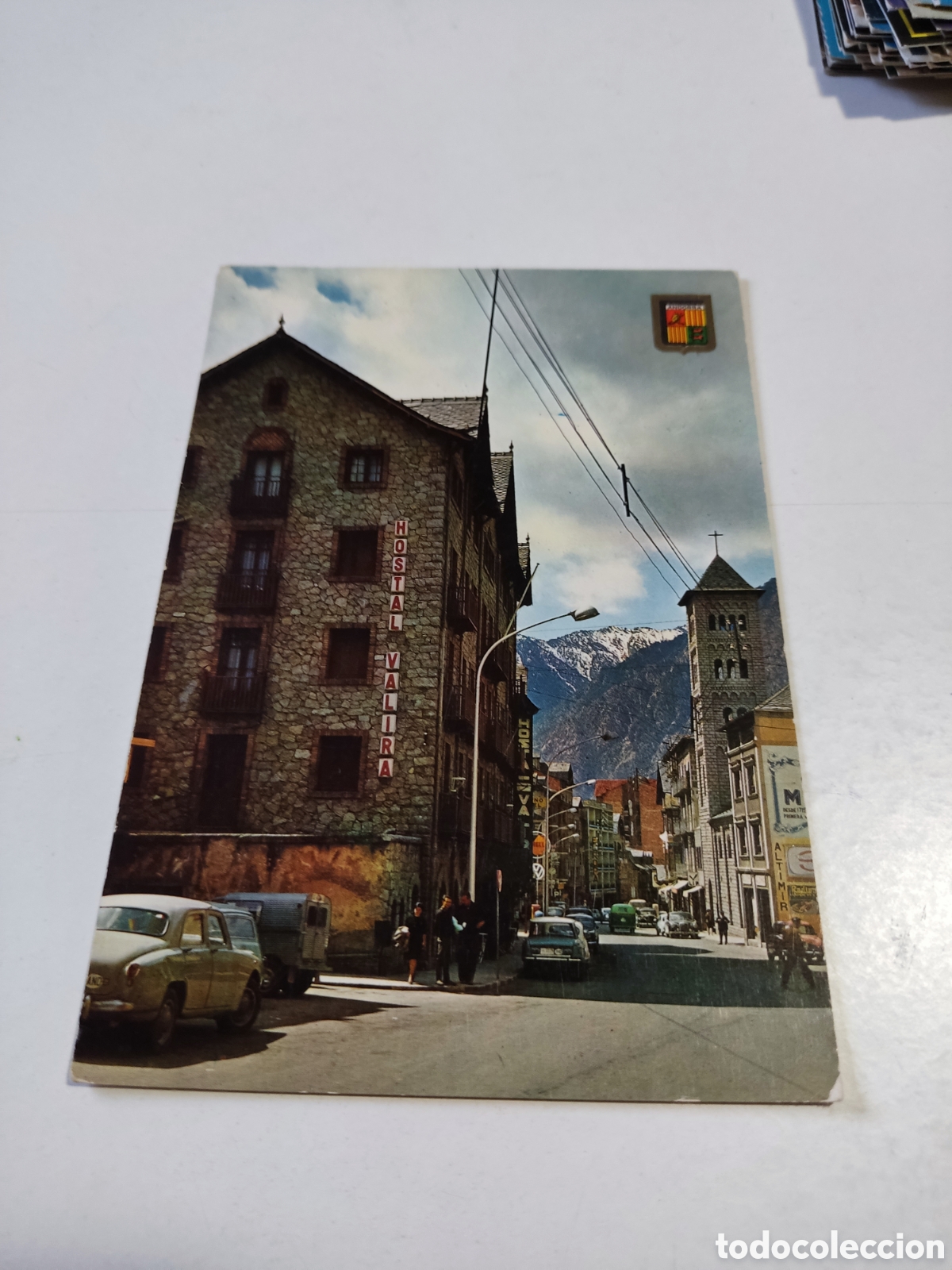 Postales: Postal Valls de Andorra hostal Valira - Foto 1